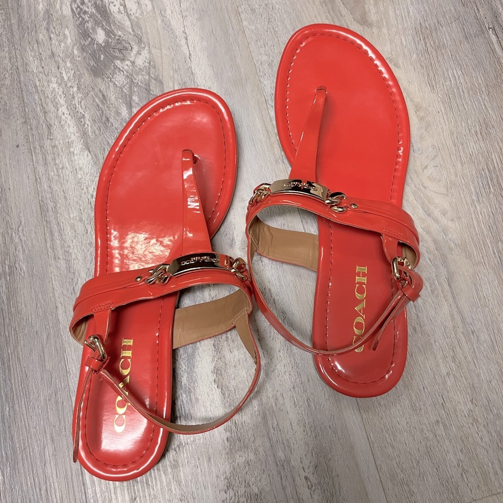 Coach sandals